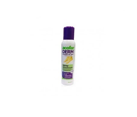 Acofarderm spray déodorant pour les pieds 150ml