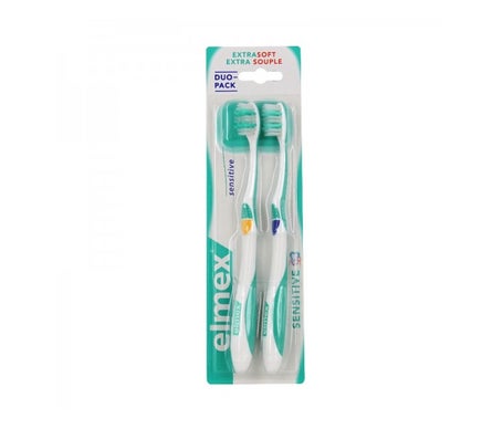 Elmex Sensitive Brosse À Dents Extra Souple Lot De 2