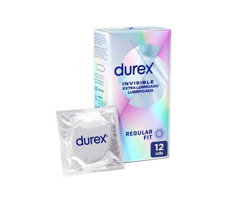 Durex® Invisible extra fin extra lubrifié 12pcs
