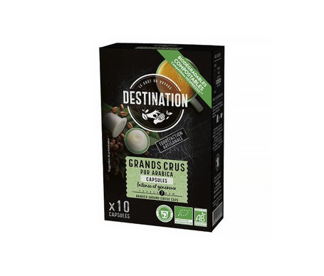 Destination Café Pur Arabica Crus 10 Gélules