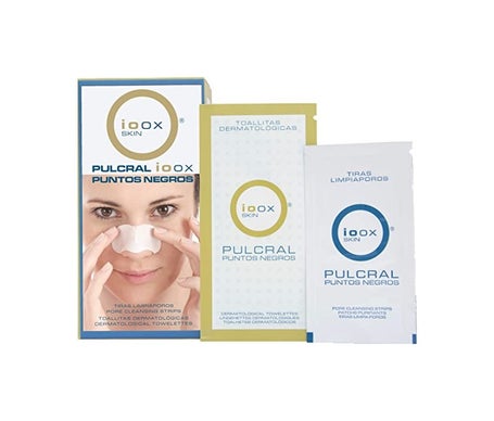 ioox™ Pulcral Points Noirs 6 bandelettes + 6 lingettes