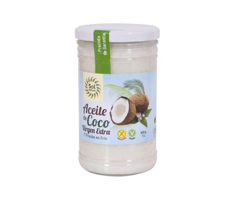 Huile de noix de coco extra vierge naturelle extra Bio 1L