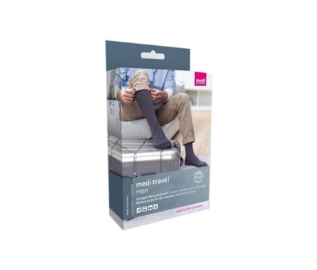 Mediven Travel Chaussette Homme Classe 1 Ad T XXL Noir 1 Paire