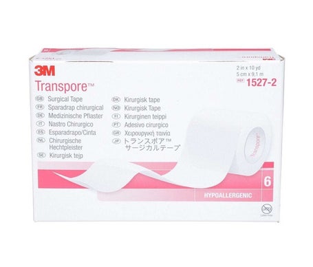 Transpore Rouleau de Bandage Transparent 25mmx5m