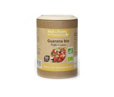 Nat&Form Eco Guarana Bio 90 Gélules