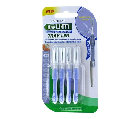 Gum Trav-ler Brossettes Interdentiares 1312 0,6mm 4 Unité