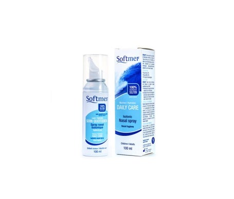 Softmer Spray Nasal Isotonique Eau de Mer Adult Enfant 100ml