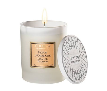 Collines de Provence Bougie Parfume Fleur d'oranger 180g