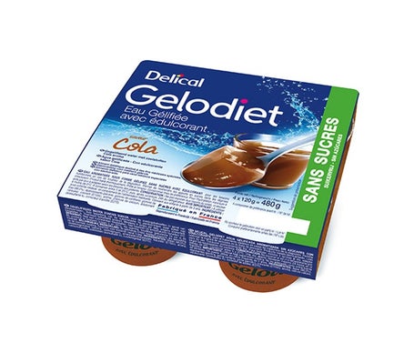 Delical Gelodiet Eau S/S Cola 4X120