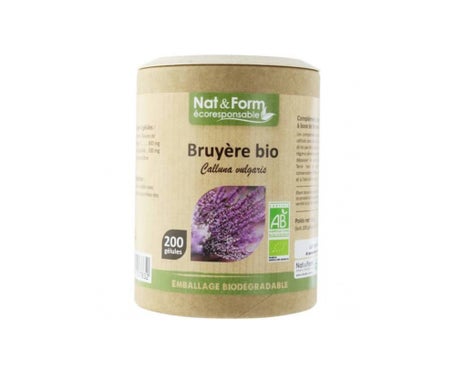 Nat&Form Eco Bruyère Bio 200 Gélules