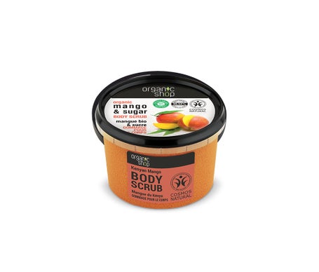 Organic Shop Exfoliating Body Scrub Kenyan Mango 250ml