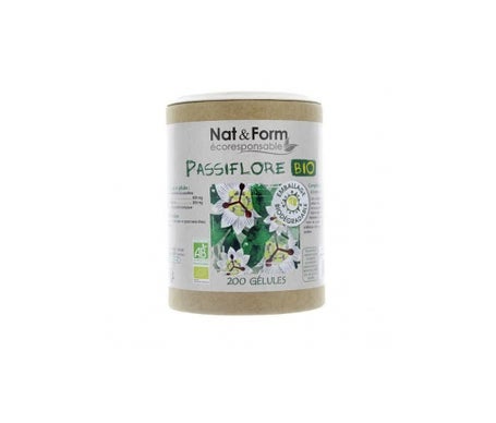 Nat&Form Bio Passiflore 200 Gélules