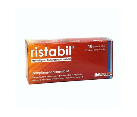 Ristabil Anti-Fatigue Reconstituant Naturel 10×10ml