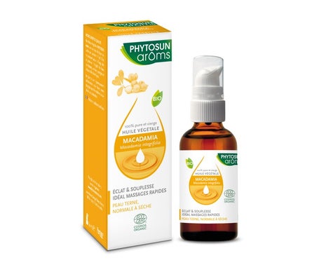 Phytosun Aroms Huile Vgtal Macadamia Bio Flacon De 50 Ml