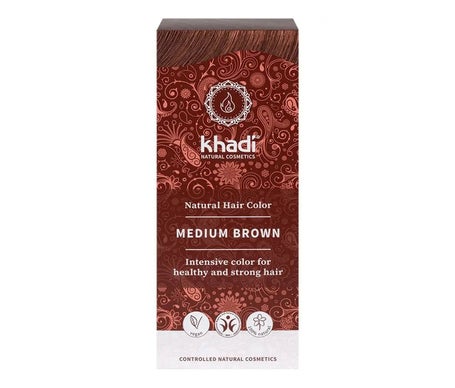 Khadi Medium Chestnut Dye 100% Veget 100g