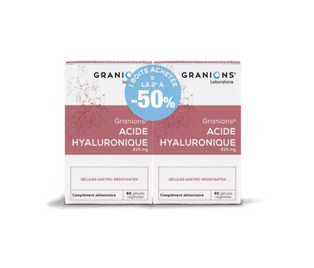 Granions Acide Hyaluronique 2x60 Gélules