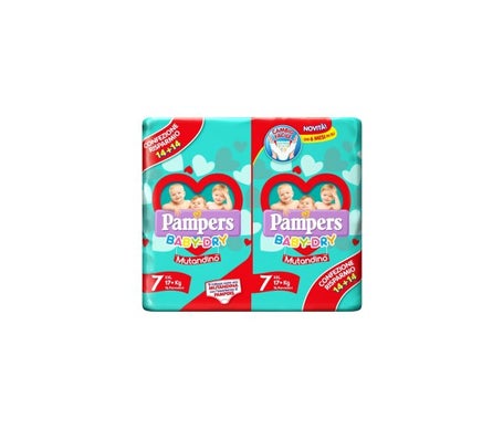 Pampers Baby Dry Culotte Couche Duo Dwct XXL 26uts