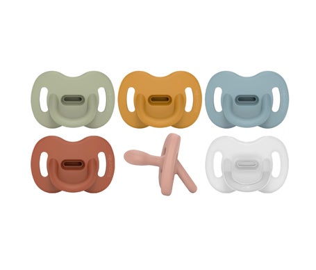 Suavinex Selection Tout Silicone Fisio 0-6M 1 unité
