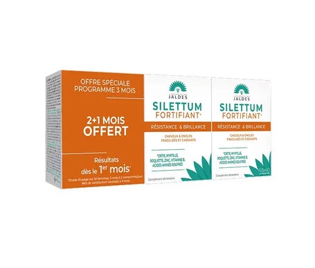 Silettum Fortifiant Résistance & Brillance 3x60caps