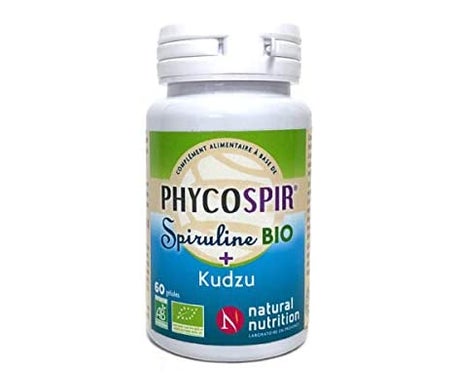 Natural Nutrition Phycospir Spirul+Kudzu 60caps
