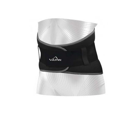 Gaine de soutien lombaire renforcée Vulkan Classic Noir M