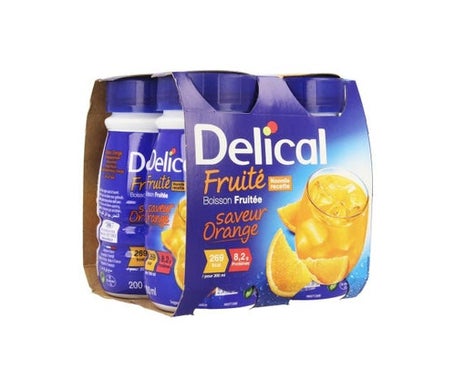 Delical Boisson Fruits Verger 4x200ml