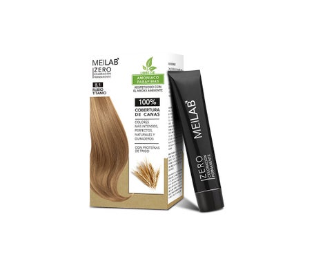 Meilab Zero Pack Coloracion Permanente 81 Rubio Titanio