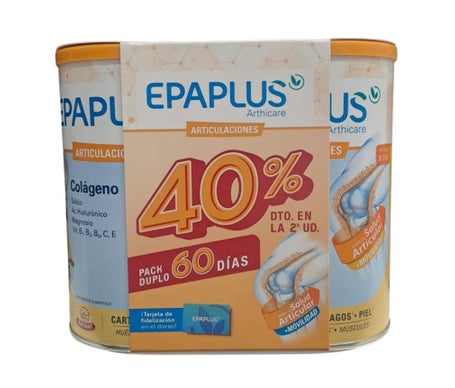 Epaplus Collagène + Acide Hyaluronique + Magnésium + Silicium 2x334g
