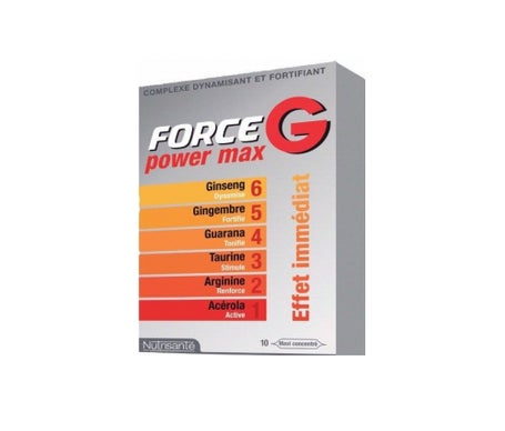 Nutrisanté Force G Power Max 10 Ampoules x 10ml