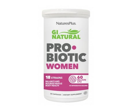 NaturesPlus GI Natural Probiotic Women 30 Gélules