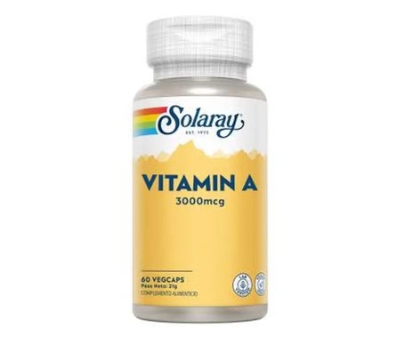 Solaray Vitamine A 3000mcg 60caps