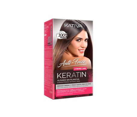 Kativa Keratin Anti-Frizz Alisado Sin Plancha Xtrem Care