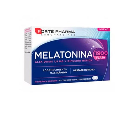 Forté Pharma Forténuit Mélatonine Flash 1900 30 Comprimés