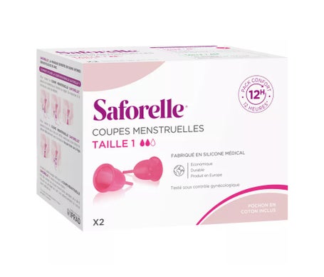 Saforelle Cup Protect Coupelle Menstruelle T1 boîte de 2