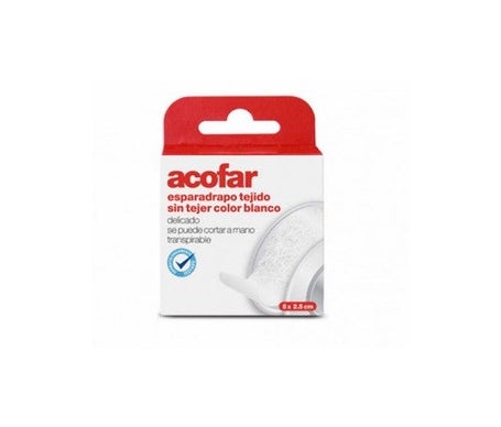 Acofar White Fabric Spreader 5x2,5cm