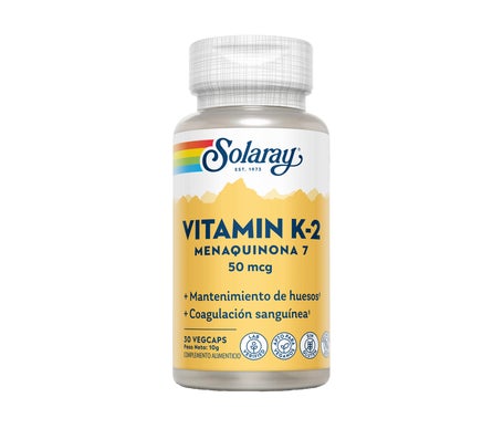 Solaray K2 menaquinone-7 30caps