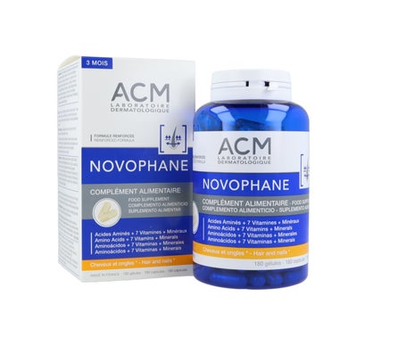 ACM Novophane Cheveux et Ongles 180 Gélules