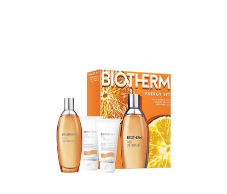 Biotherm Coffret Noël Eau d'Énergie + Gel Douche + Body Milk