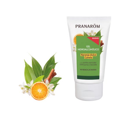 Pranarôm Orange/Cannelle Gel hydroalcoolique 50ml