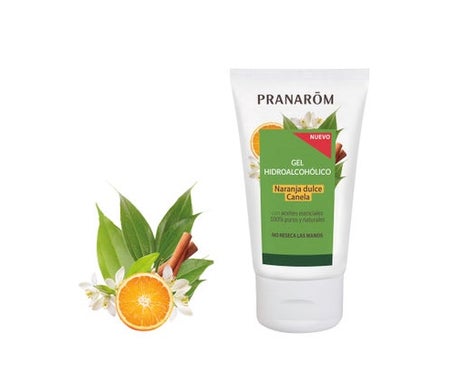 Pranarôm Orange/Cannelle Gel hydroalcoolique 50ml
