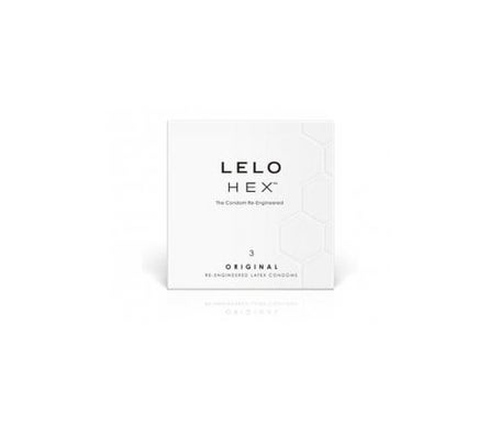 Lelo Hex Original Préservatifs 3 Unités