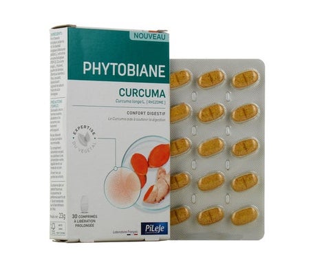 Pileje Phytobiane Curcuma 30 Comprimés