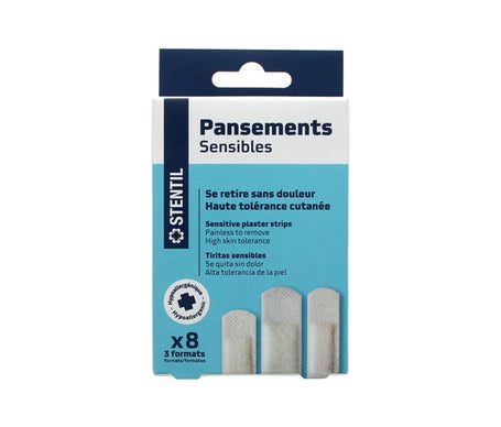 Stentil Pansement Sensible 3 Format 8uts