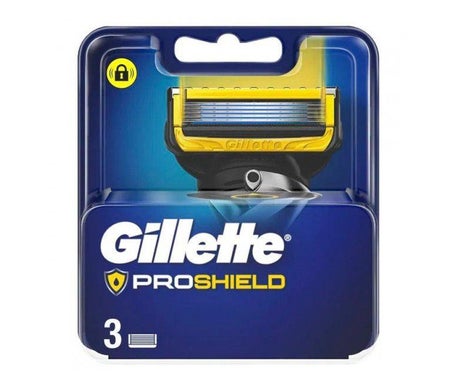 Lames de rechange pour le rasoir Gillette Proshield 3 pièces
