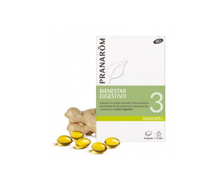 Pranarôm Oleocaps+ Confort Digestif 30cap