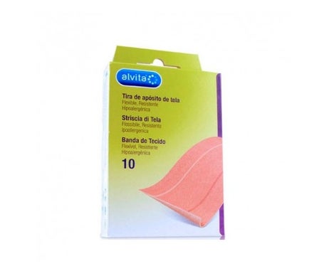 Alvita Pansement Adhésif Stérile 8x10cm 10uts