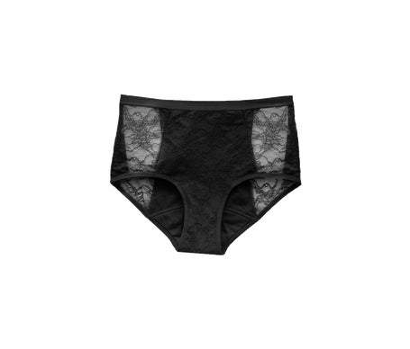 FreeU Noah Culotte Menstruelle Lavable Coton Noir S 34-36 1ut