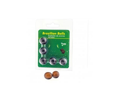 Diverty Sex Taloka Brazilian Balls Intimate Gel Chocolate 5uds