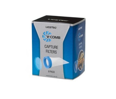 Licetec V-Comb Capture Filters 8 Unités