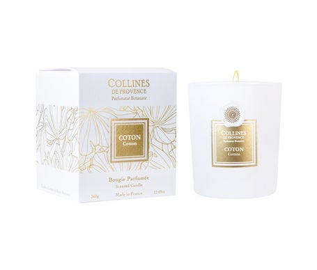 Collines de Provence Bougie Parfumée Coton 360g
